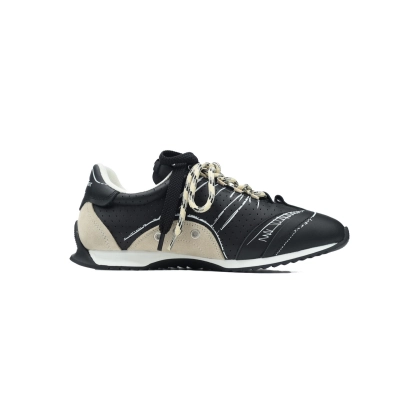 Dior D-Sketch Sneaker Black Nylon And Calfskin 02