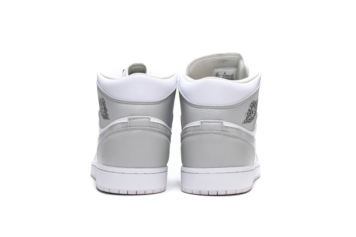 Dior x Air Jordan 1 Mid Grey Camo DC9035-100