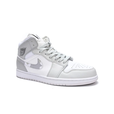 Dior x Air Jordan 1 Mid Grey Camo DC9035-100 02
