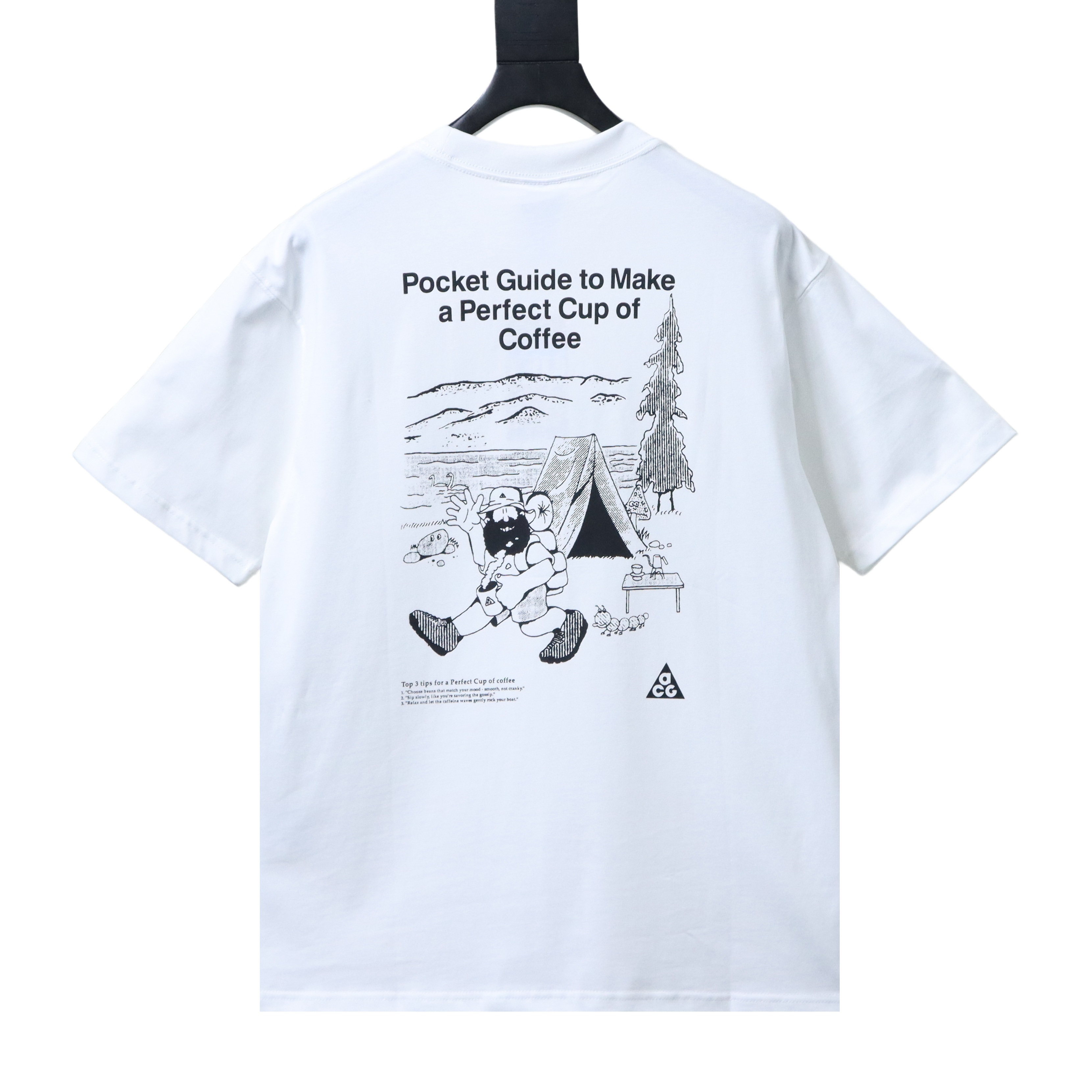 NIKE ACG Back Figure Print Short Sleeve T-Shirt H130 - 1