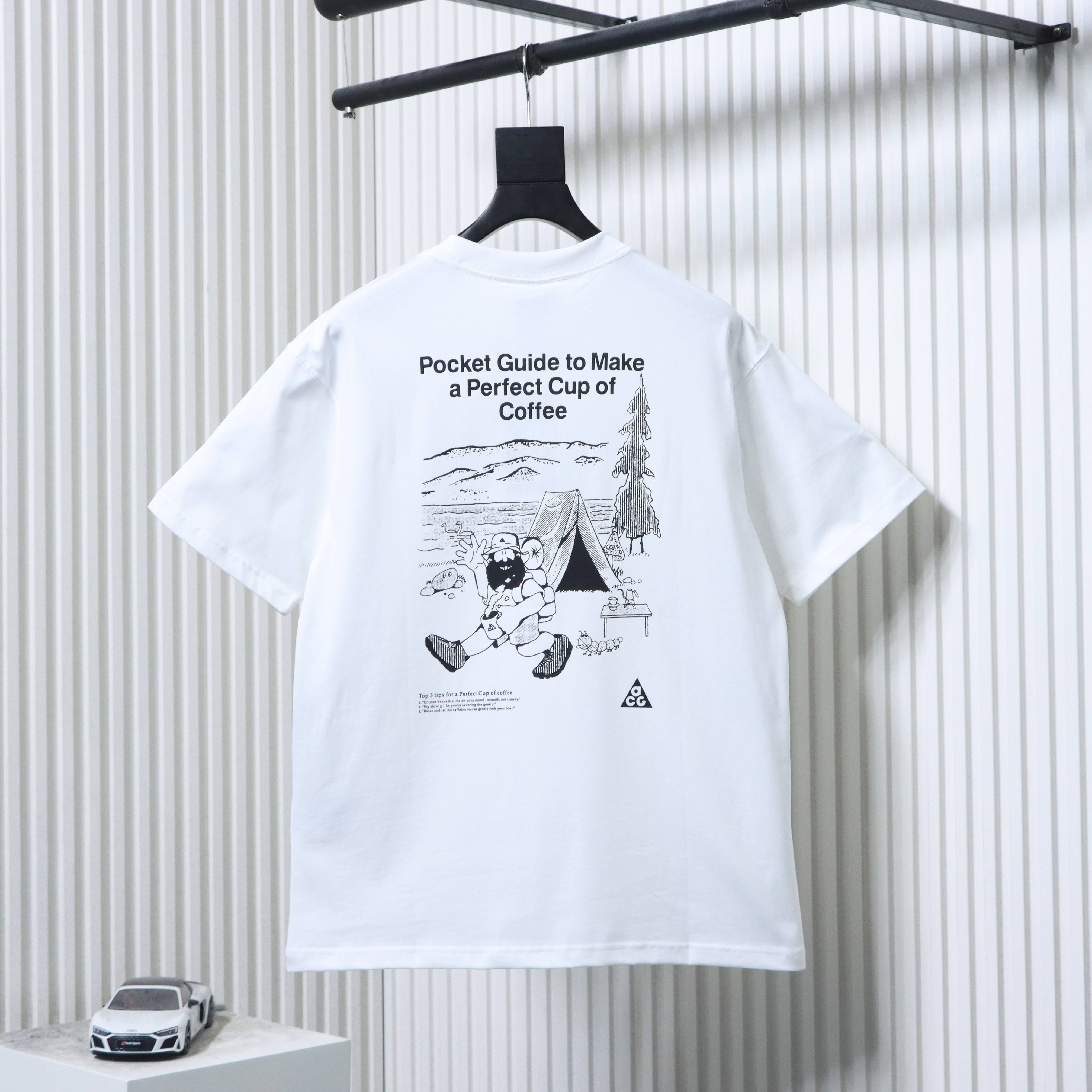 NIKE ACG Back Figure Print Short Sleeve T-Shirt H130 - 1