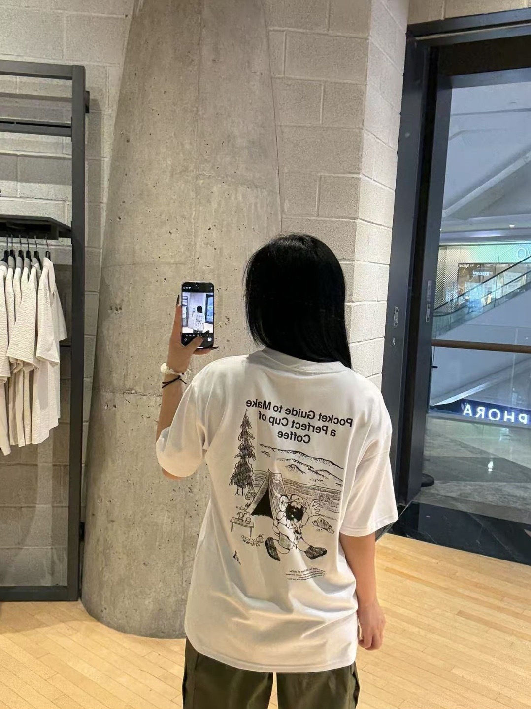 NIKE ACG Back Figure Print Short Sleeve T-Shirt H130 - 1