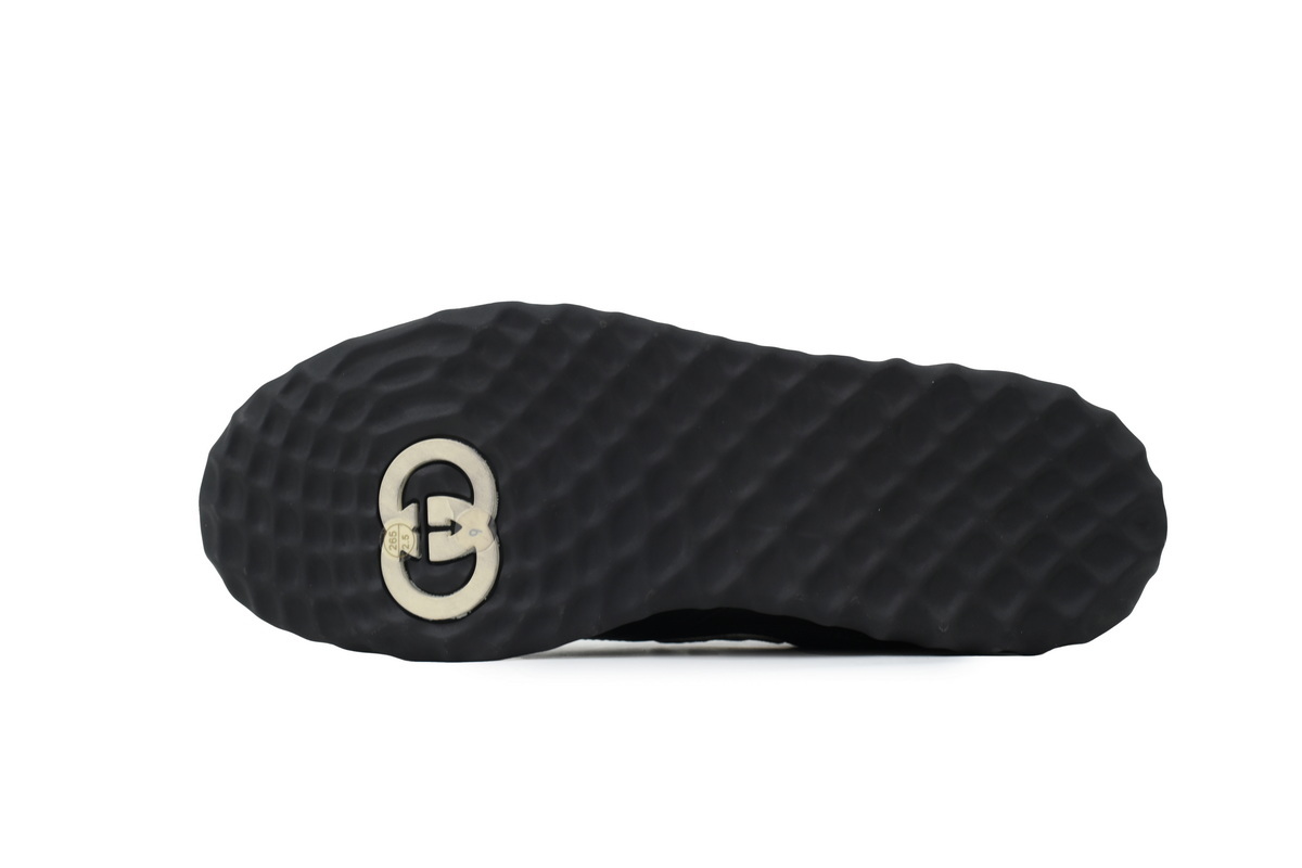 Black Gucci MAC 80 Low-top Lace-up Fashion Sneakers