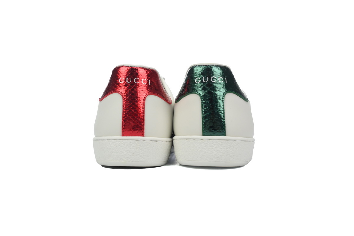 Classic Bee GUCCI ACE E Leather Bee Versatile Fashion Sneaker