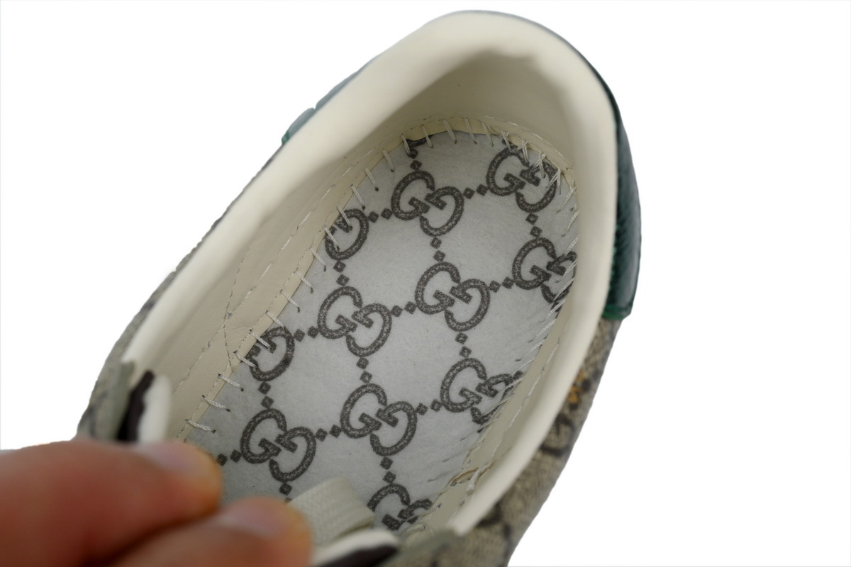 GG Canvas Gold Bee GUCCI ACE E Canvas Bee Pattern Fashion Sneaker