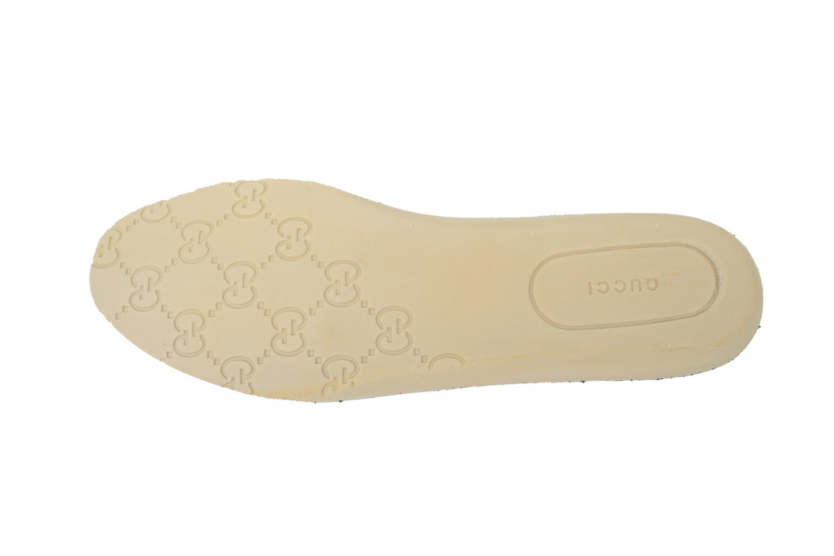 Monogram Blue Gucci Rhyton Fabric Synthetic Leather Classic Timeless Round Toe Lace-up Sneaker