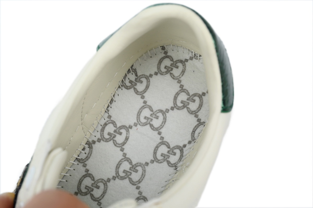 Tiger Year Limited GUCCI ACE E Cowhide Tiger Head Embroidery Casual Fashion Sneaker