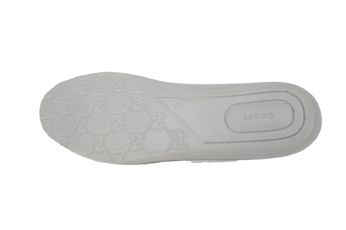 White Leaf GUCCI ACE E Cherry Pattern Fashion Sneaker