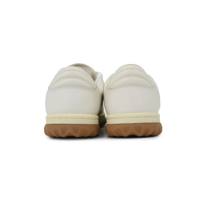 White Yellow Gucci MAC 80 Low-top Lace-up Fashion Sneakers 02