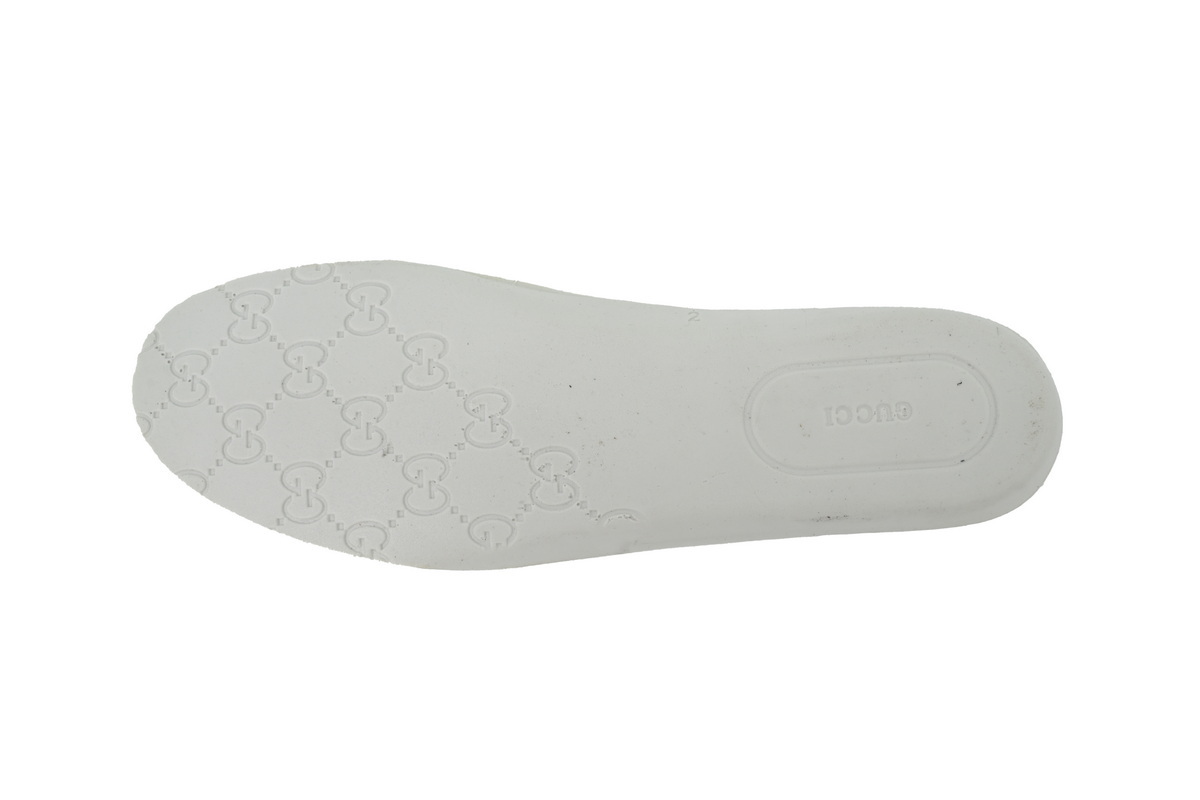 White Yellow Gucci MAC 80 Low-top Lace-up Fashion Sneakers