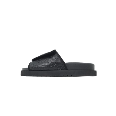  NBA Collaboration LOUIS VUITTON Miami Velcro Pool Slides 01