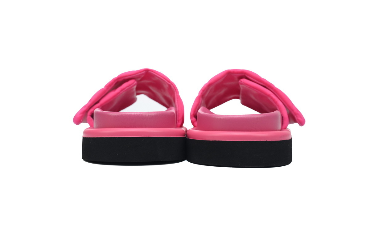  Pink LOUIS VUITTON Velcro Pool Slides Pool Pillow Comfort