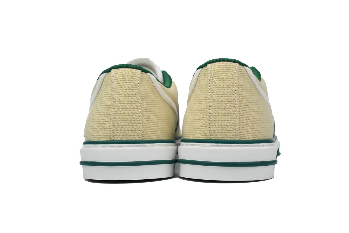 Beige Gucci 1977 Sneakers Gucci Tennis Cotton lace-up round toe low-top fashion sneakers