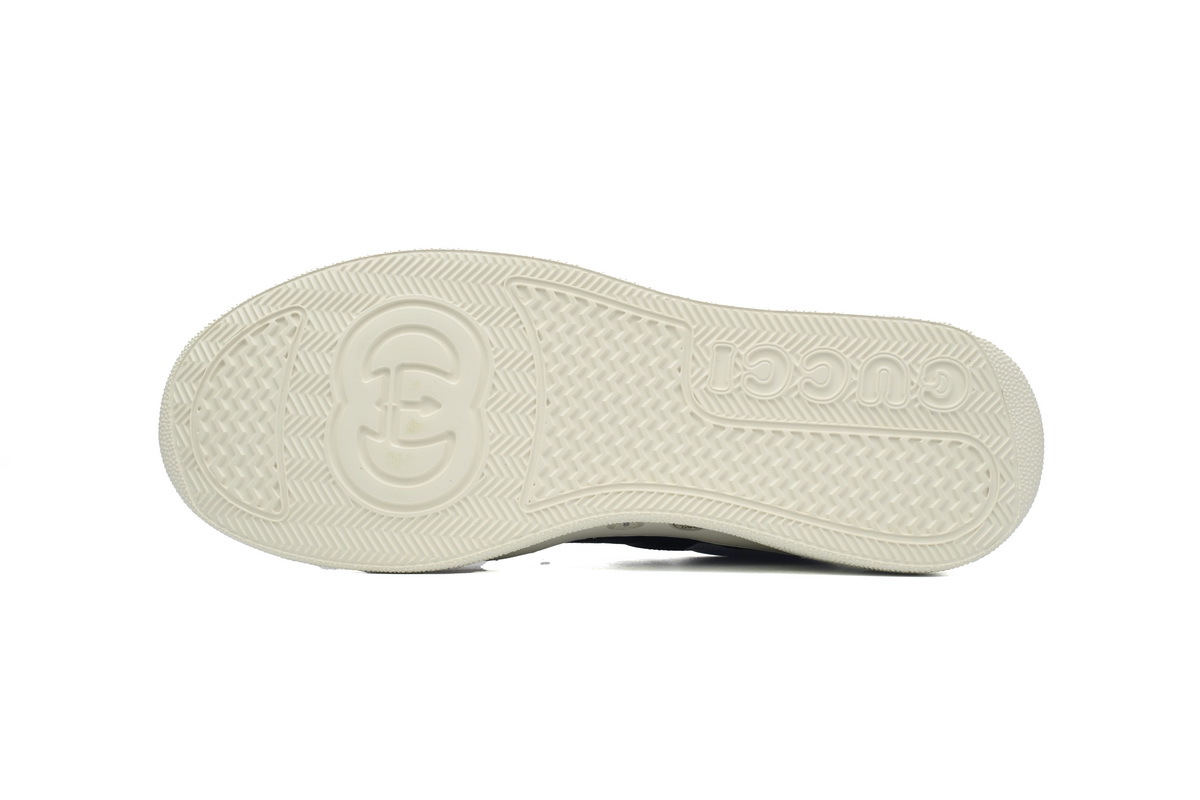 Gray and blue Gucci platform biscuit shoes Gucci Pair Comfortable Sneakers