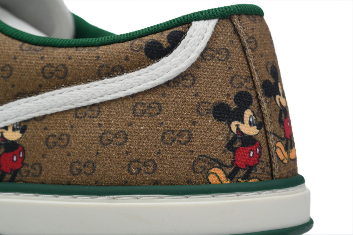 Mickey apricot Gucci 1977 Sneakers Gucci Tennis Disney co-branded fashion sneakers
