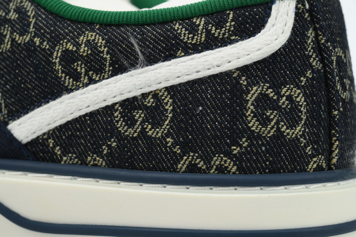 Navy blue and black bottom line Gucci 1977 Sneakers Gucci Tennis Sneaker Fashion sneakers