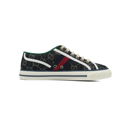 Navy blue and black bottom line Gucci 1977 Sneakers Gucci Tennis Sneaker Fashion sneakers 02