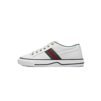 pure white Gucci 1977 Sneakers Gucci Tennis Sneaker Classic versatile low-top fashion sneakers 01