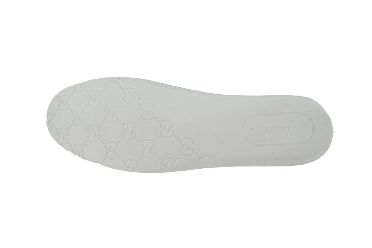 white brown Gucci platform biscuit shoes Gucci Canvas round toe Sneakers