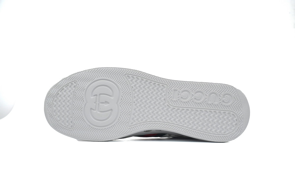white pores Gucci platform biscuit shoes Gucci Chunky B casual Sneakers