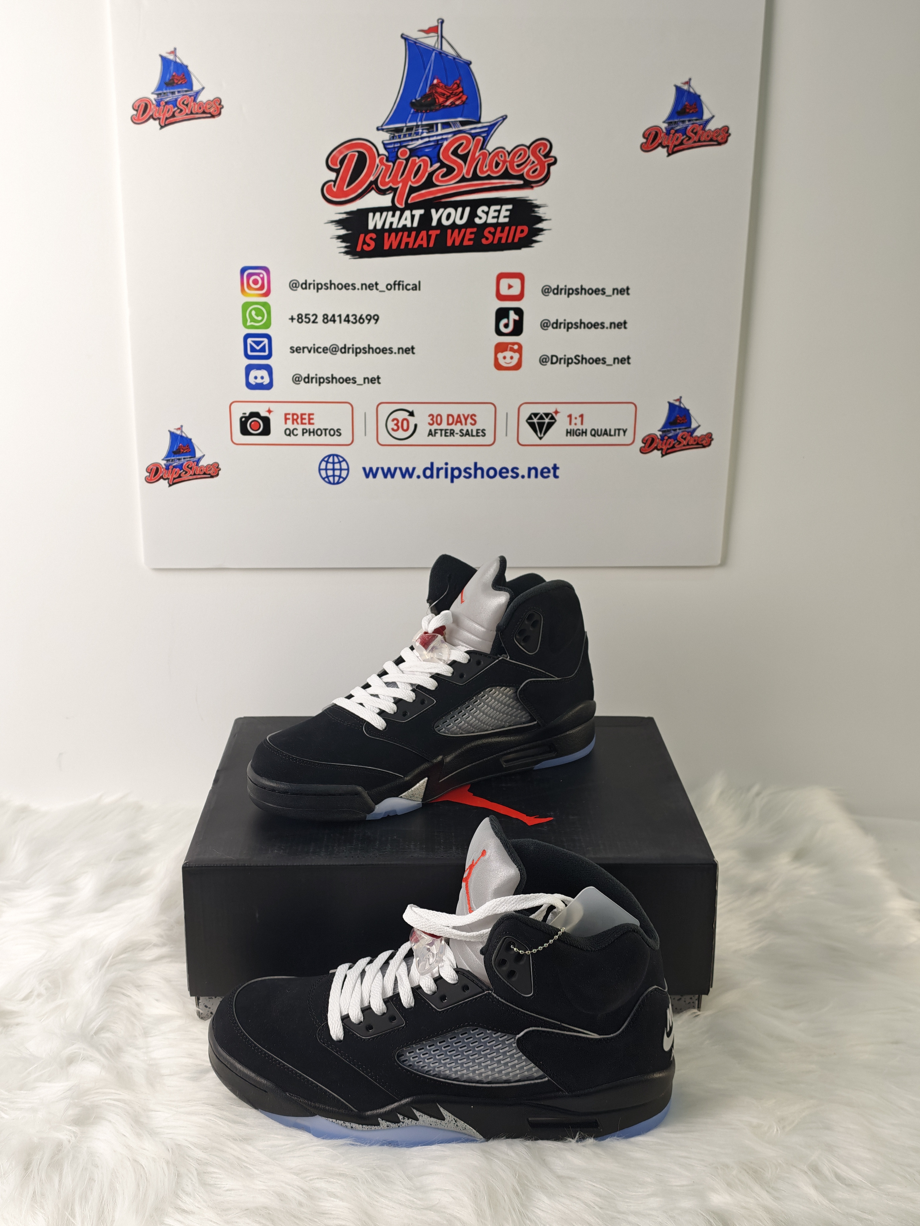 Air Jordan 5 Black Metallic Reimagined HF3975-001