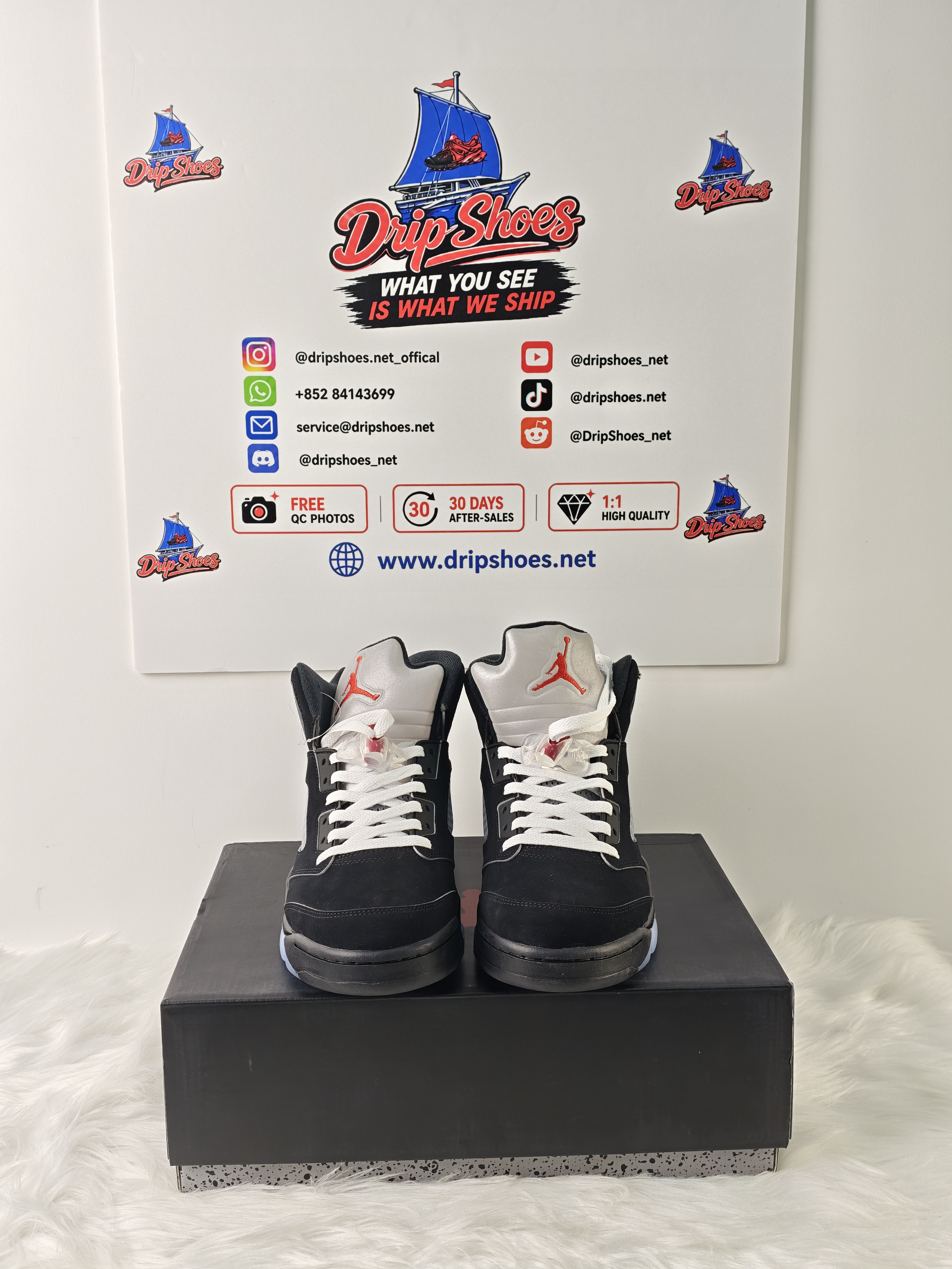Air Jordan 5 Black Metallic Reimagined HF3975-001