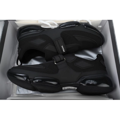 Belt All Black Prada Low-Top Fashion Sneakers 02