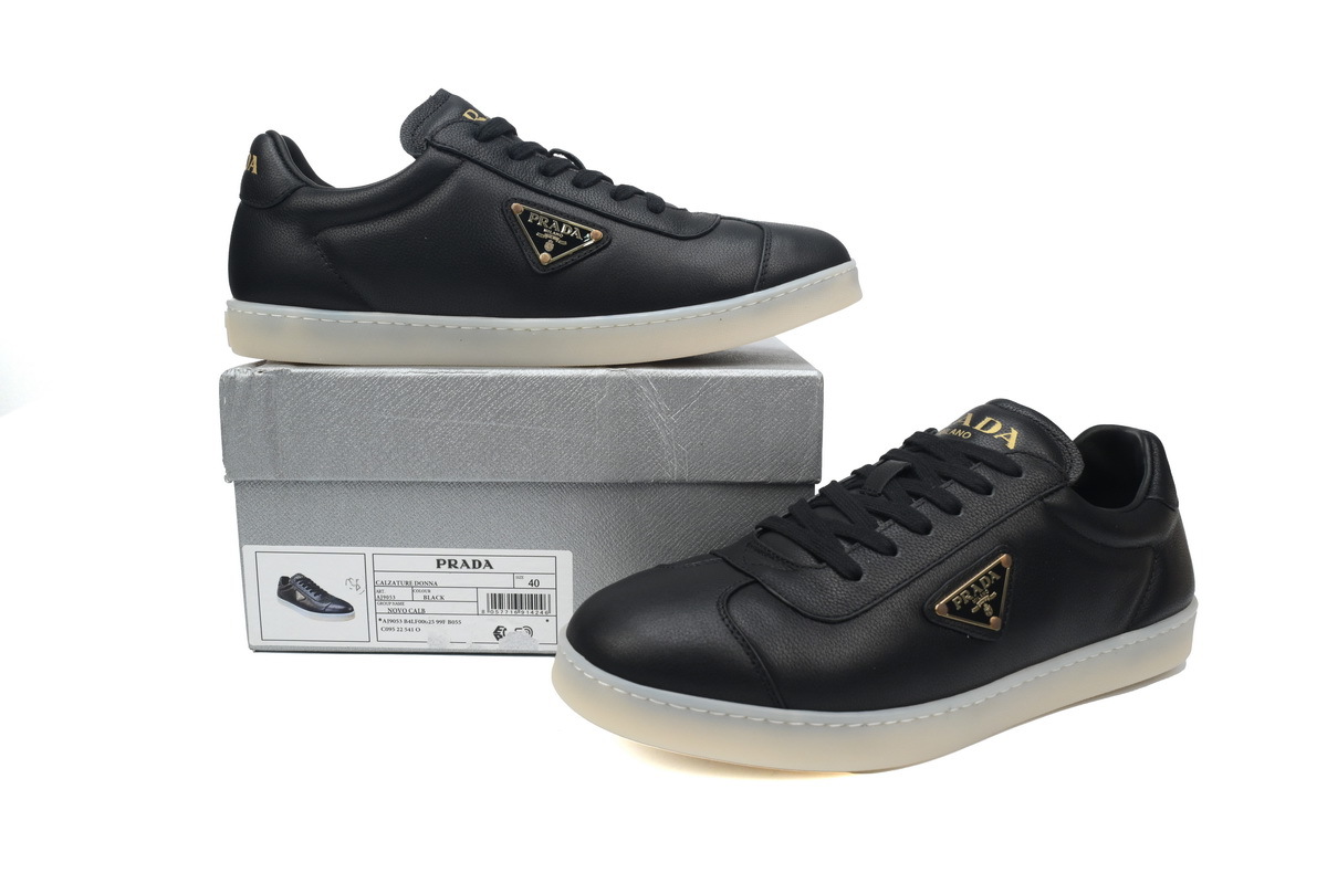 Black Prada Downtown Low Sneakers