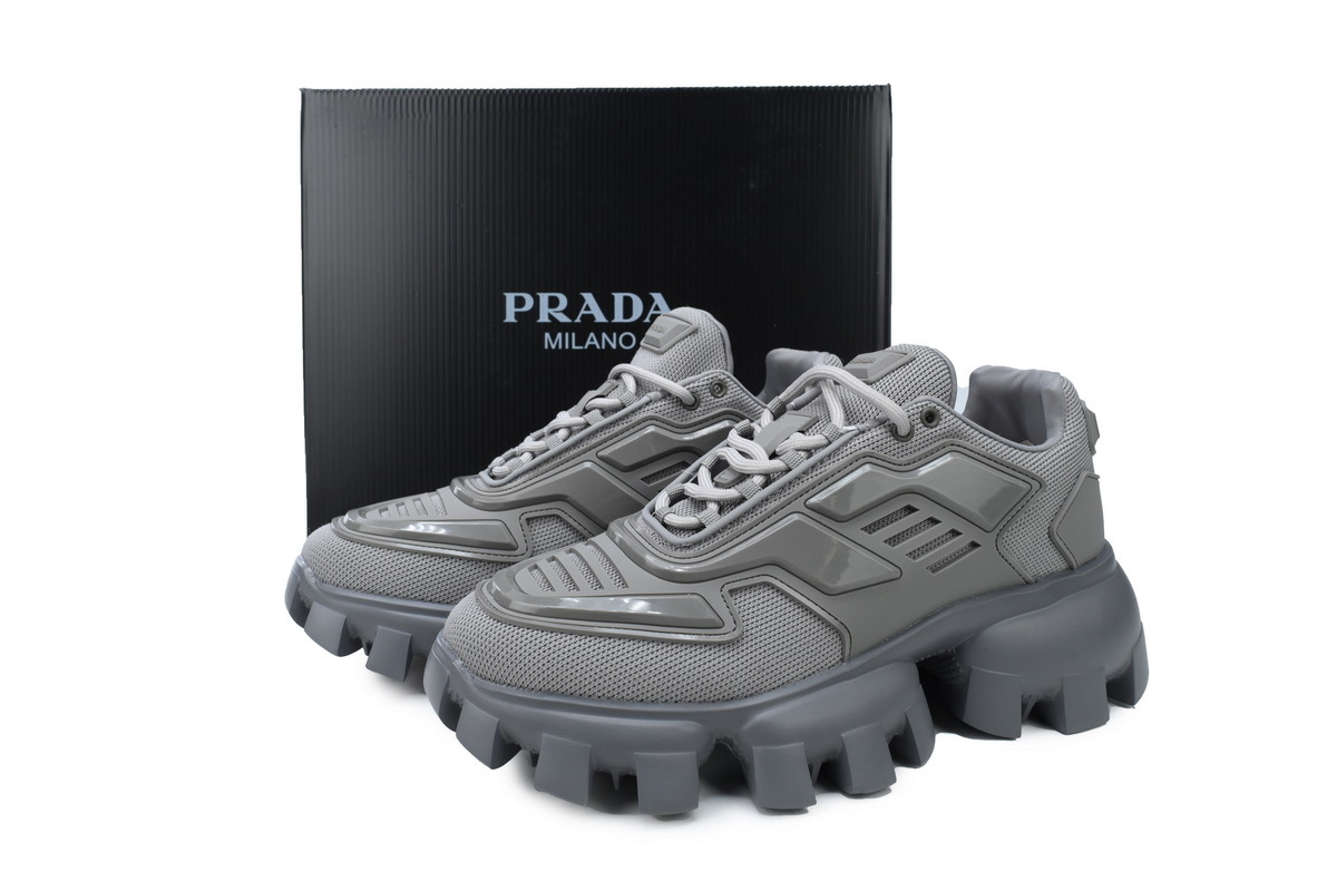 Grey Prada Dad Shoes