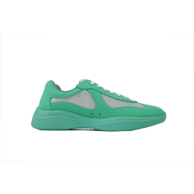 Rubber Green Prada Low-Top Fashion Sneakers 02