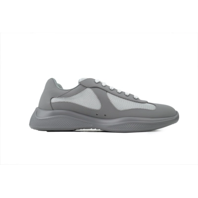 Rubber Grey Prada Low-Top Fashion Sneakers 02