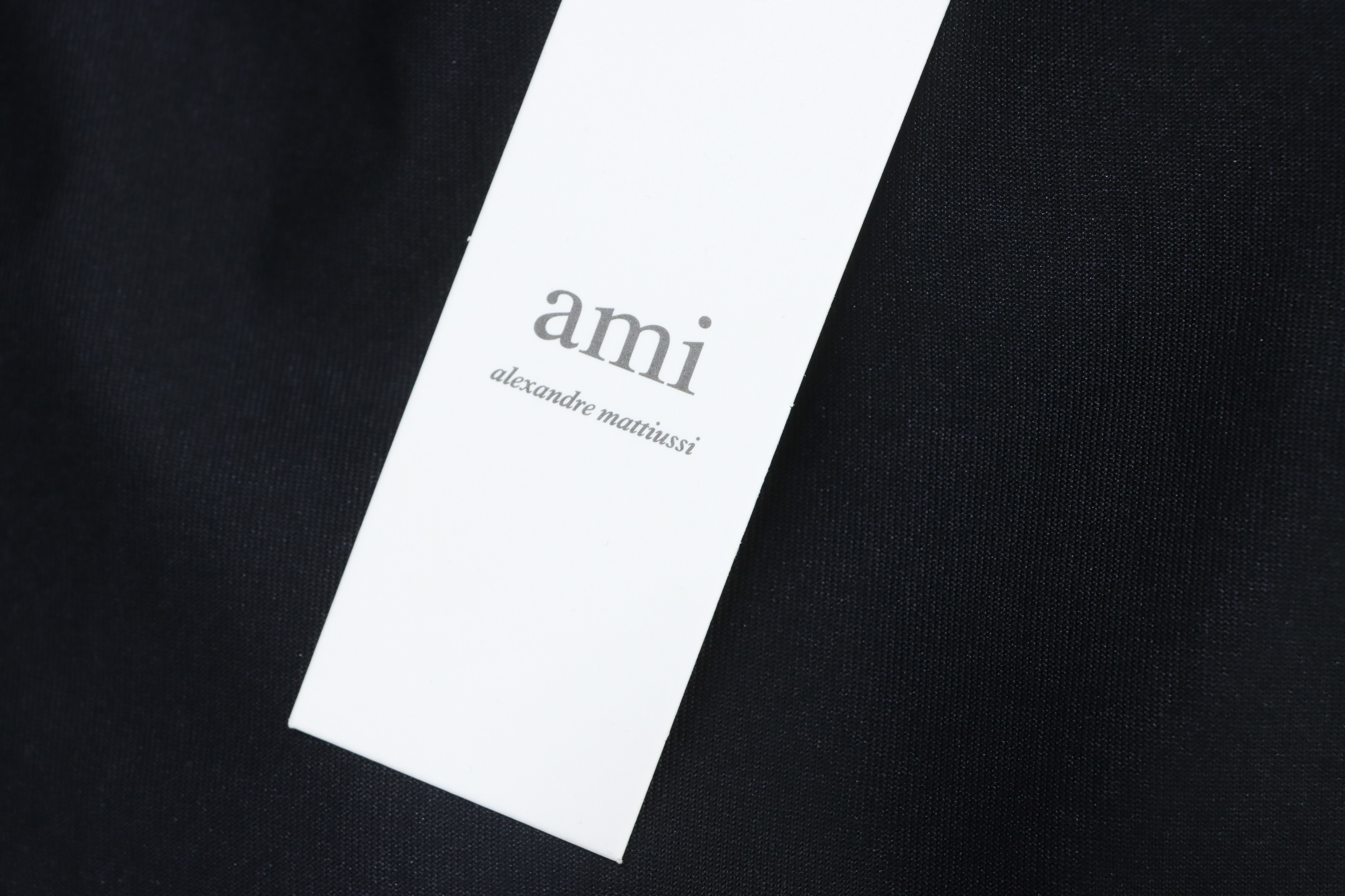  Ami Shirt Paris 26SS Panda Embroidery Crewneck Tee 2