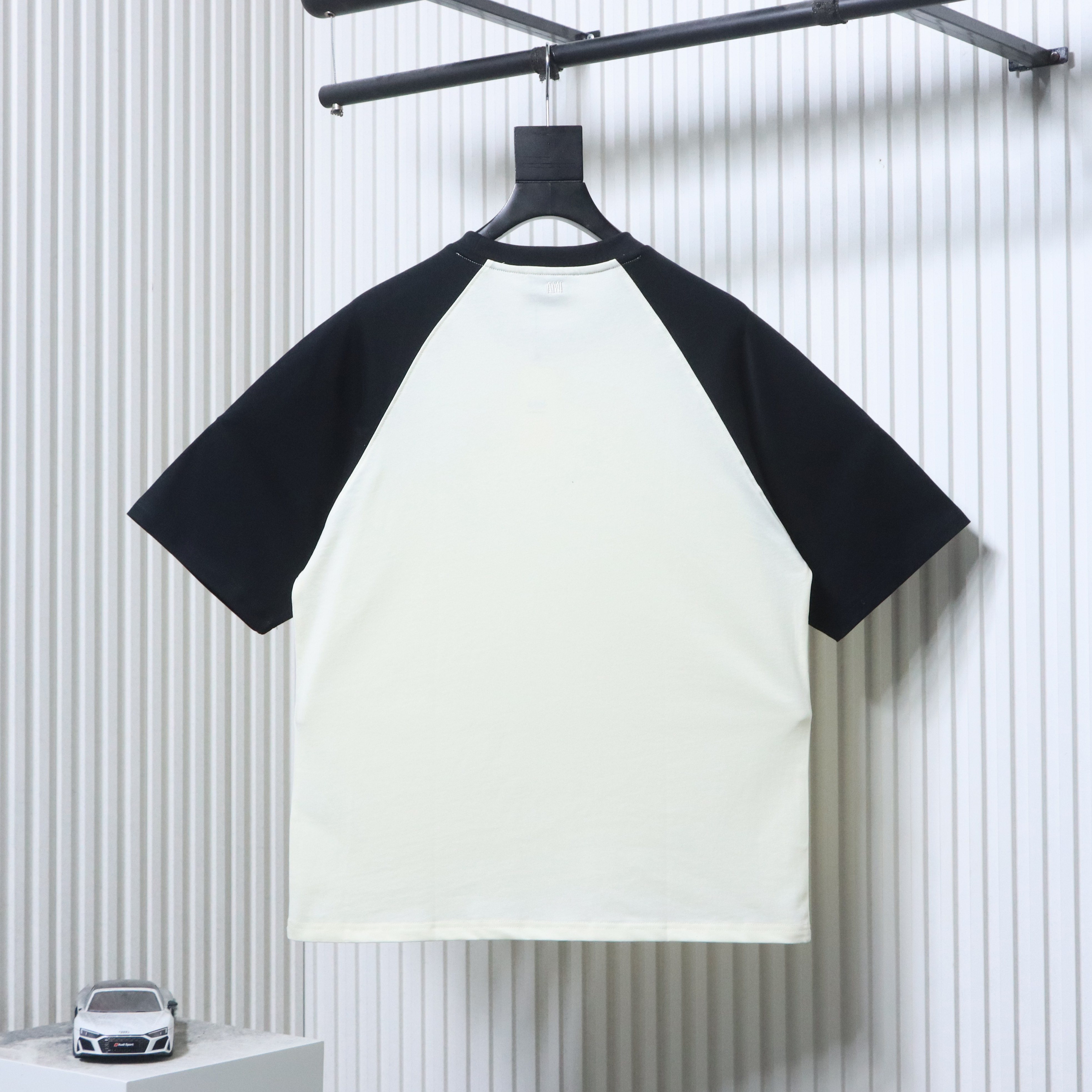 Ami Shirt Ami Paris 26SS Color Block Short Sleeve Tee 1