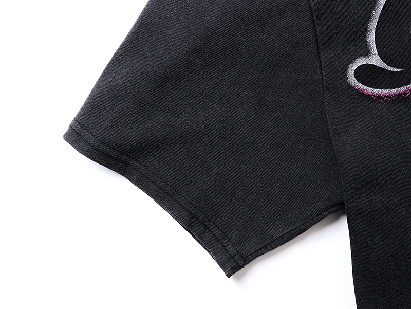 Godspeed Washed Black UFO Tee 1172# 