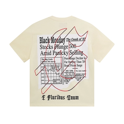 Godspeed  Beige Skull Reading Newspaper 3079# 02