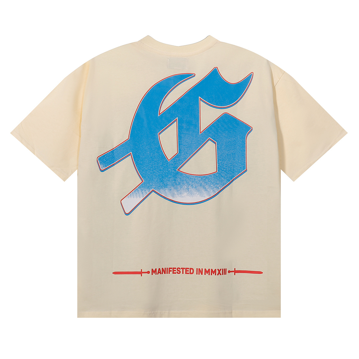 Godspeed Football Player Print Short Sleeve T-Shirt Unisex 7033