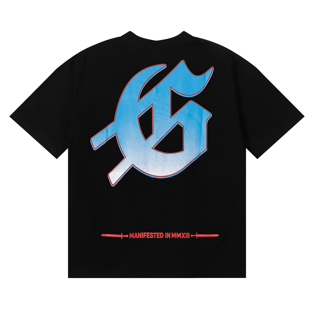 Godspeed Football Player Print Short Sleeve T-Shirt Unisex 7033