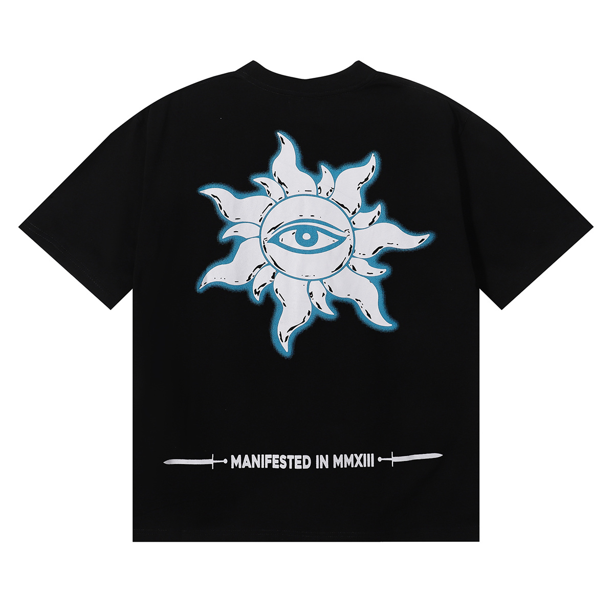 Godspeed Skull Marine Corps Print Short Sleeve T-Shirt Unisex 7052