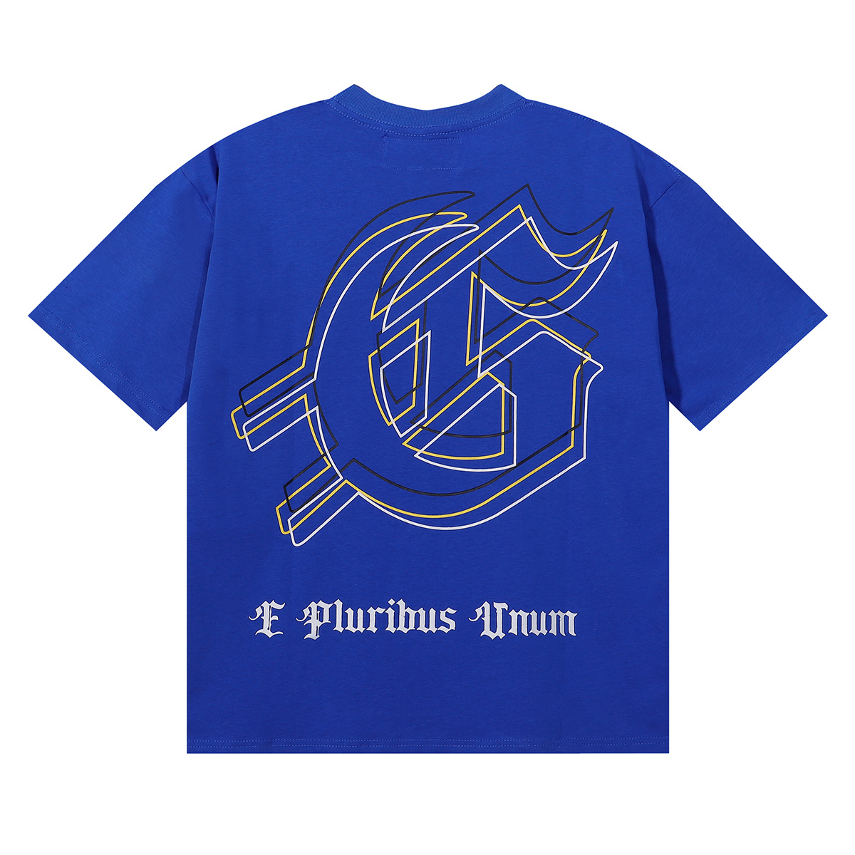 Godspeed Spacesuit Pyramid Print Premium Double Yarn Cotton Casual Crewneck Short Sleeve T-Shirt Unisex 7053