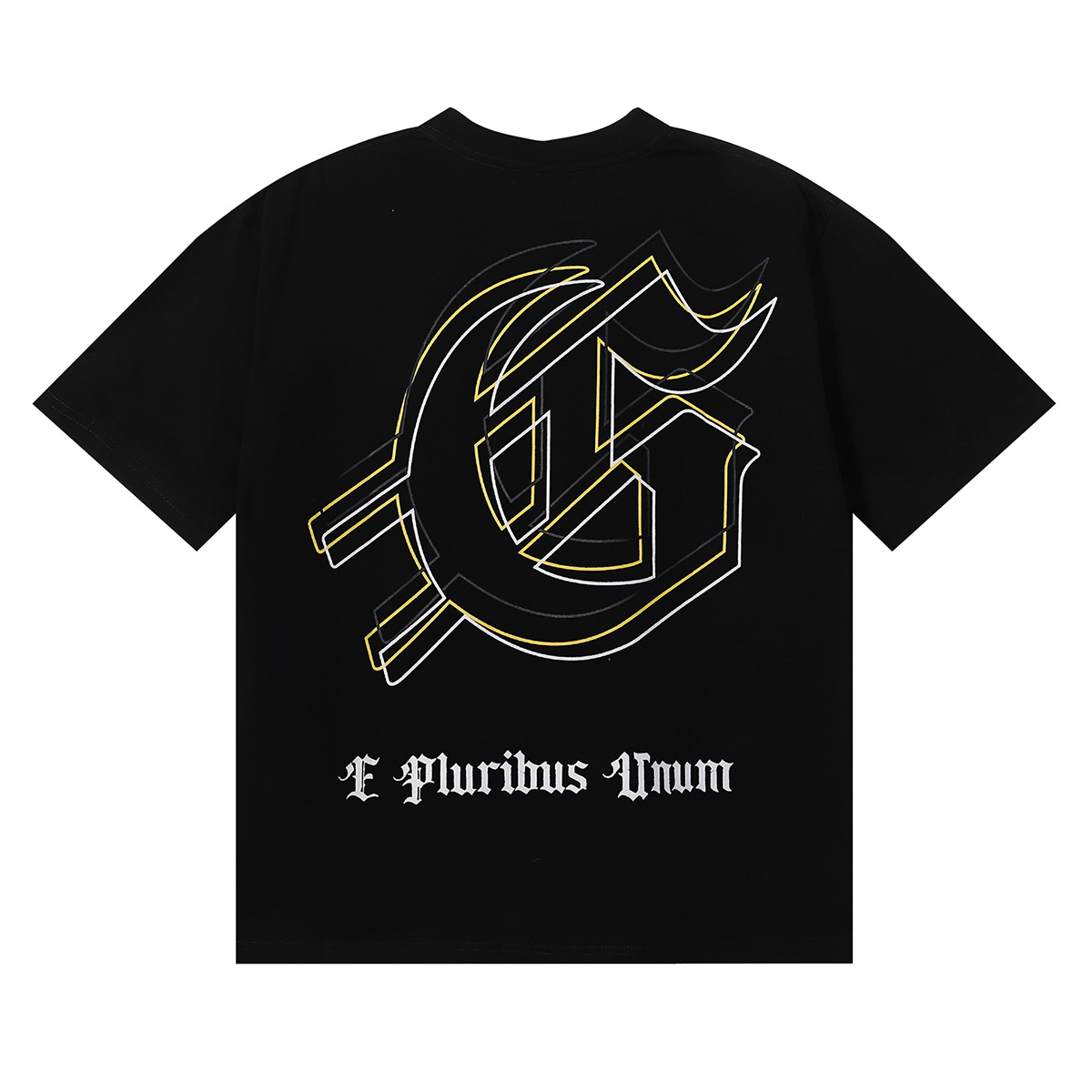 Godspeed Spacesuit Pyramid Print Premium Double Yarn Cotton Casual Crewneck Short Sleeve T-Shirt Unisex 7053