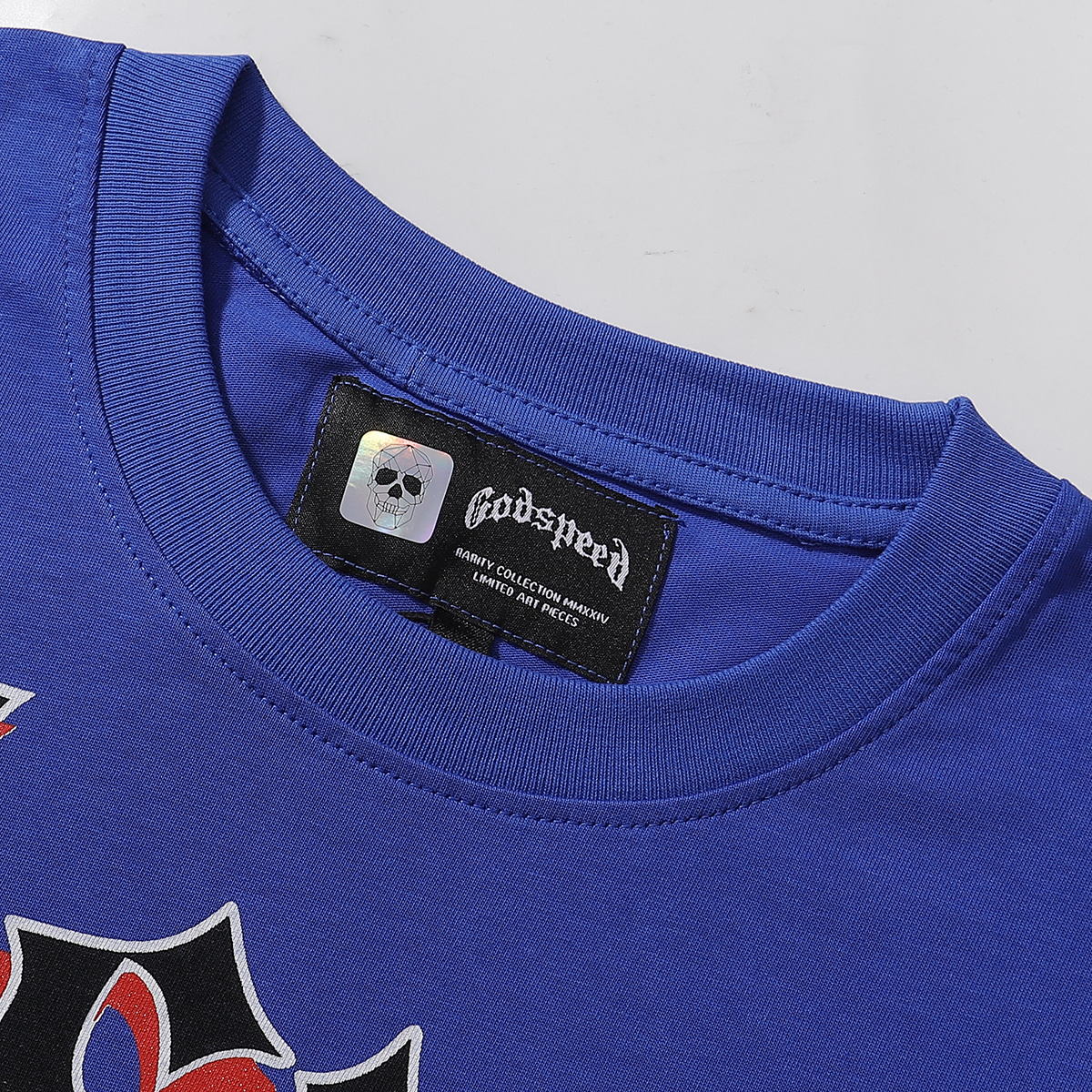 Godspeed Spacesuit Pyramid Print Premium Double Yarn Cotton Casual Crewneck Short Sleeve T-Shirt Unisex 7053