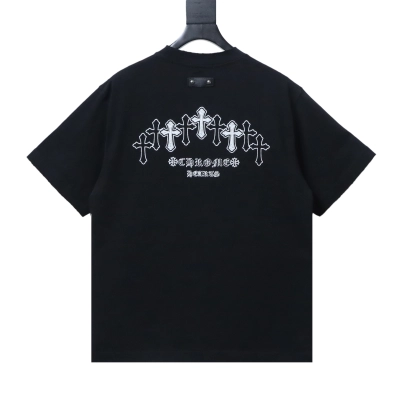 Chrome Hearts 26SS Sanskrit Cross Embroidery T-Shirt 2 01