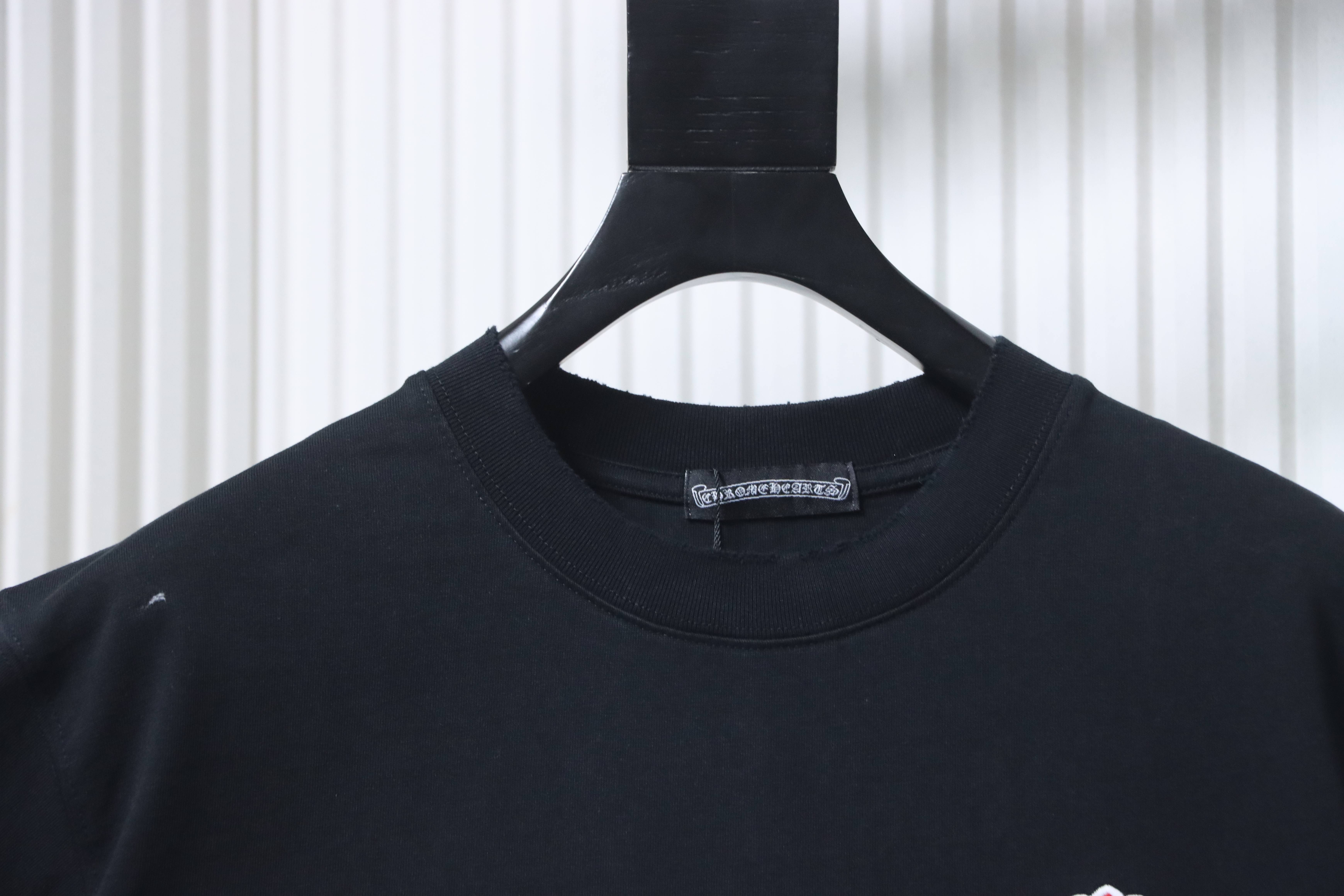 Chrome Hearts 26SS Sanskrit Cross Patch T-Shirt 4