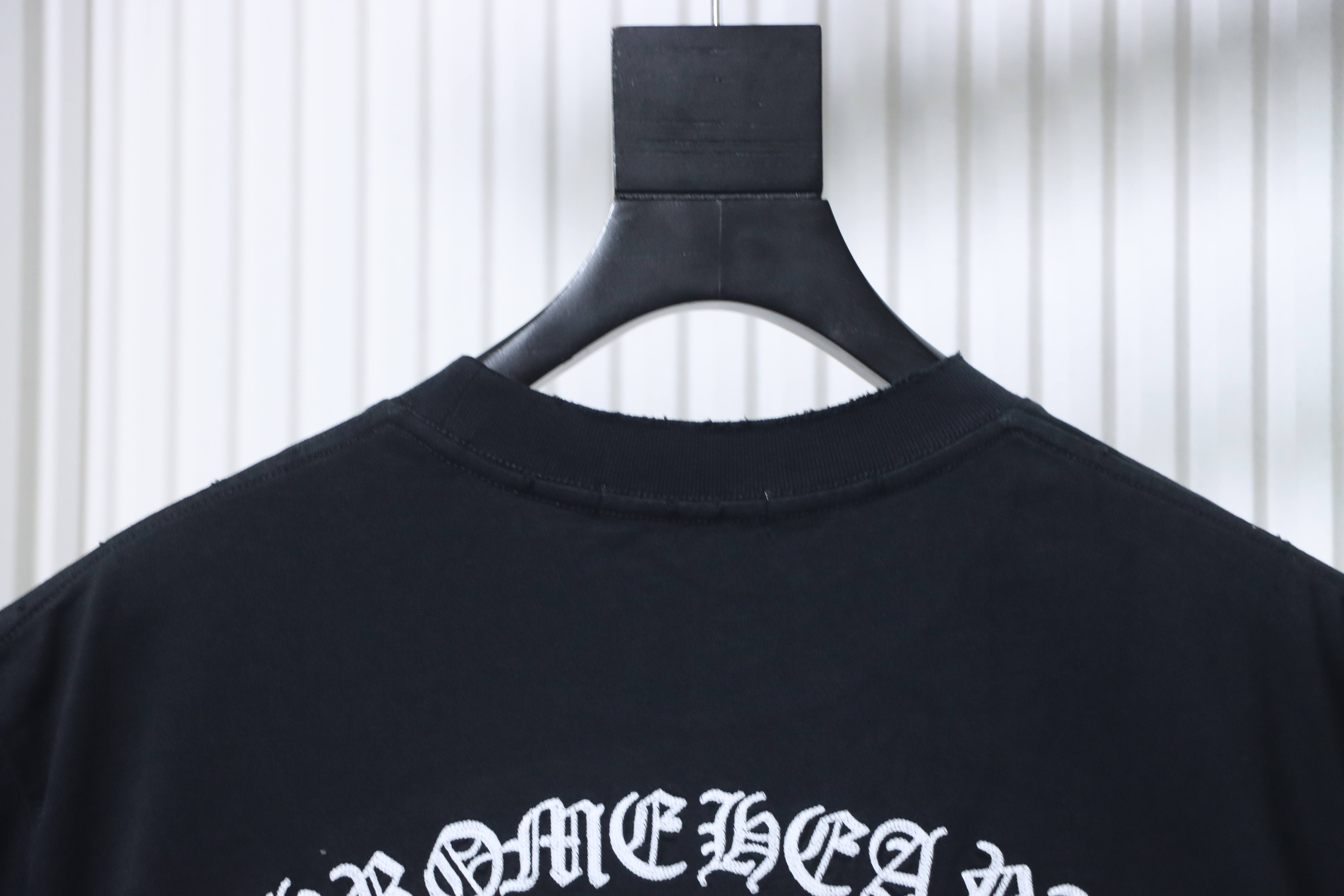 Chrome Hearts 26SS Sanskrit Cross Patch T-Shirt 4