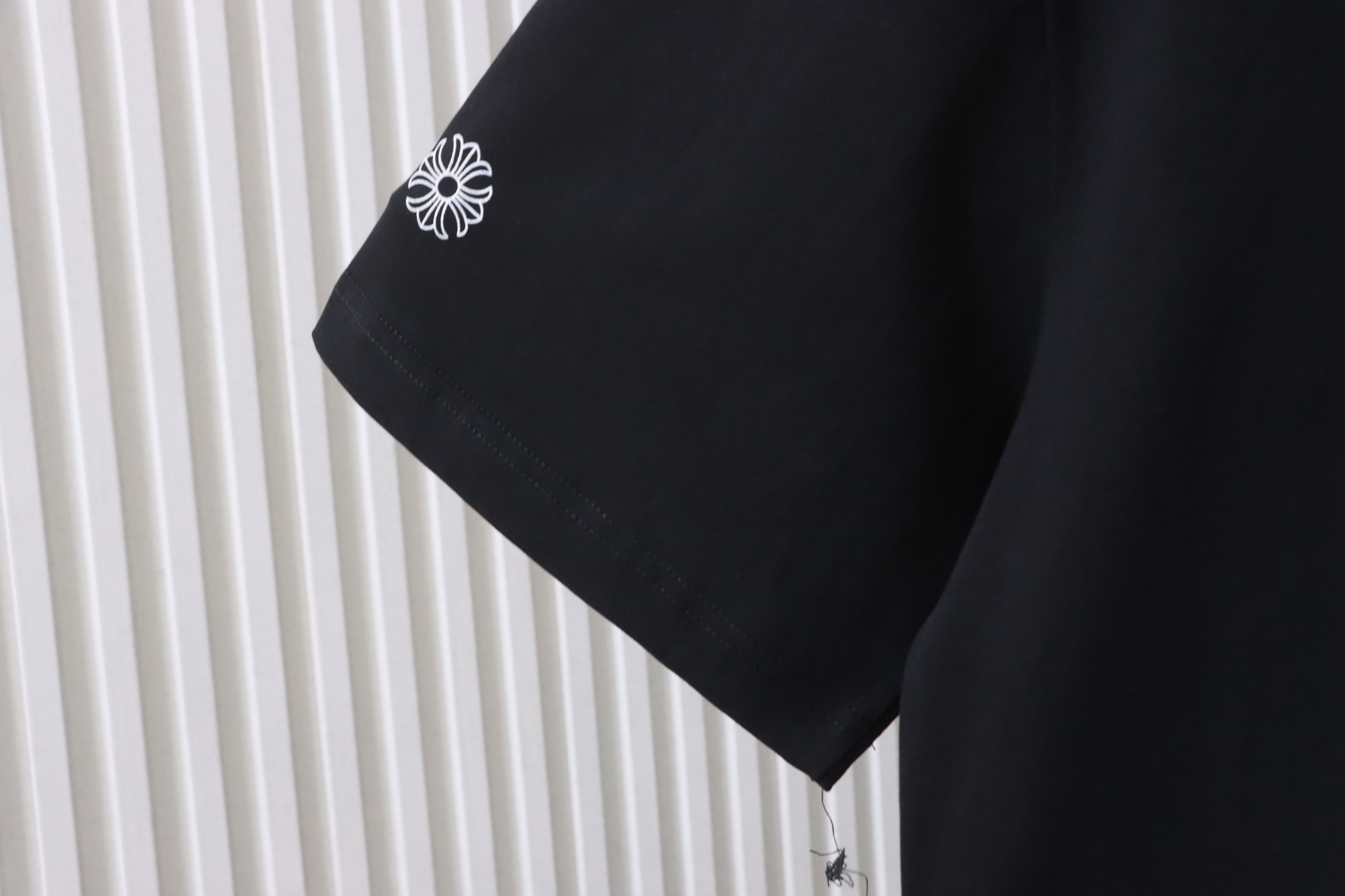 Chrome Hearts Pink Sword Print T-Shirt