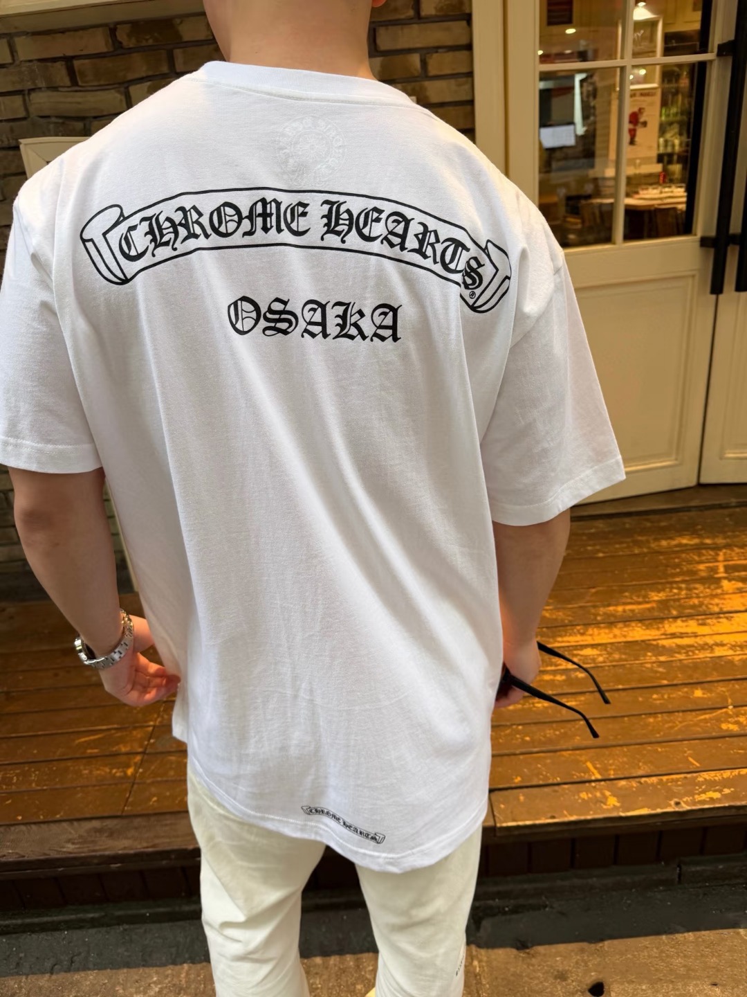 Chrome Hearts Sanskrit Scroll Print T-Shirt 1