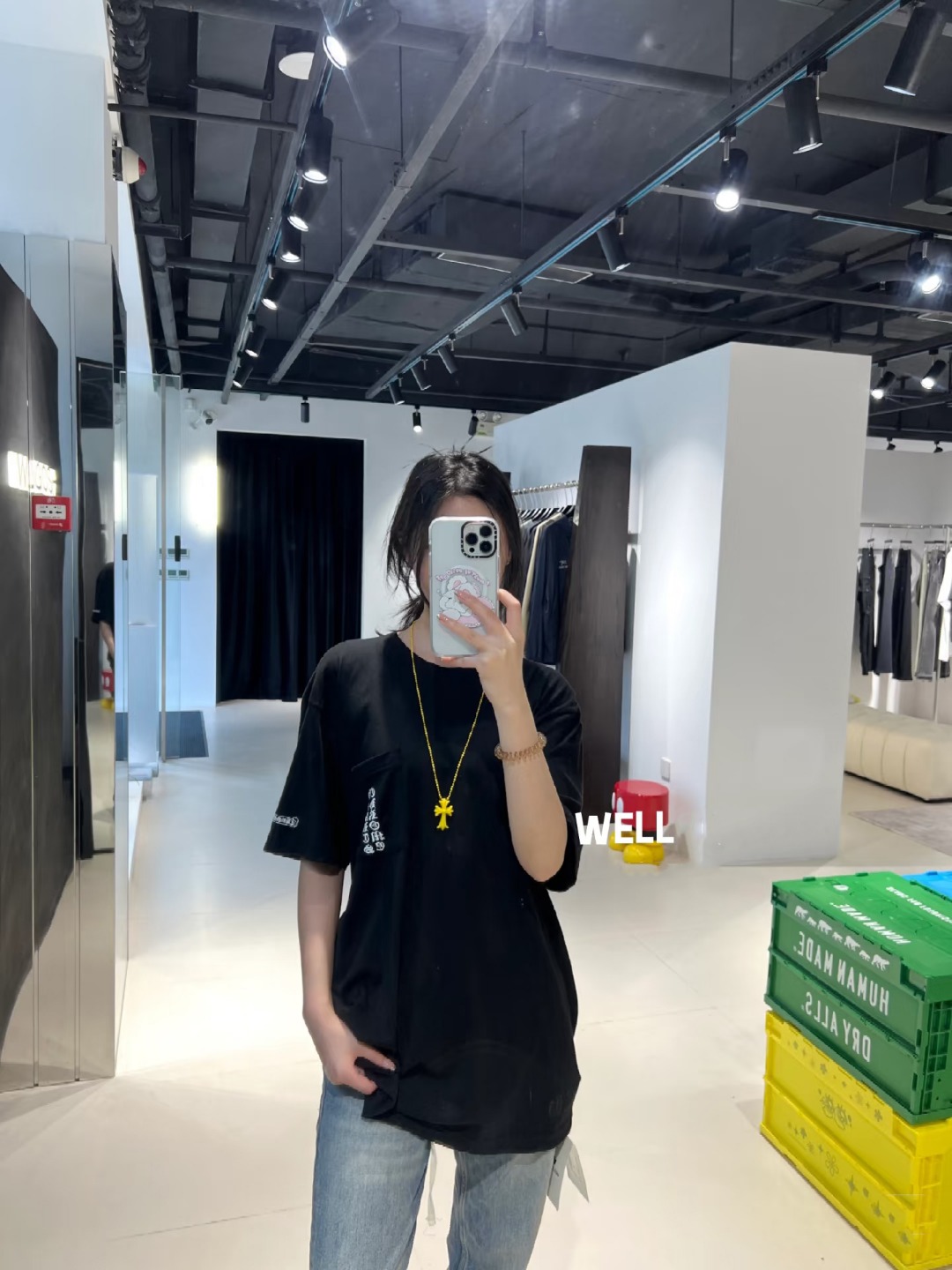 Chrome Hearts Sanskrit Scroll Print T-Shirt 2