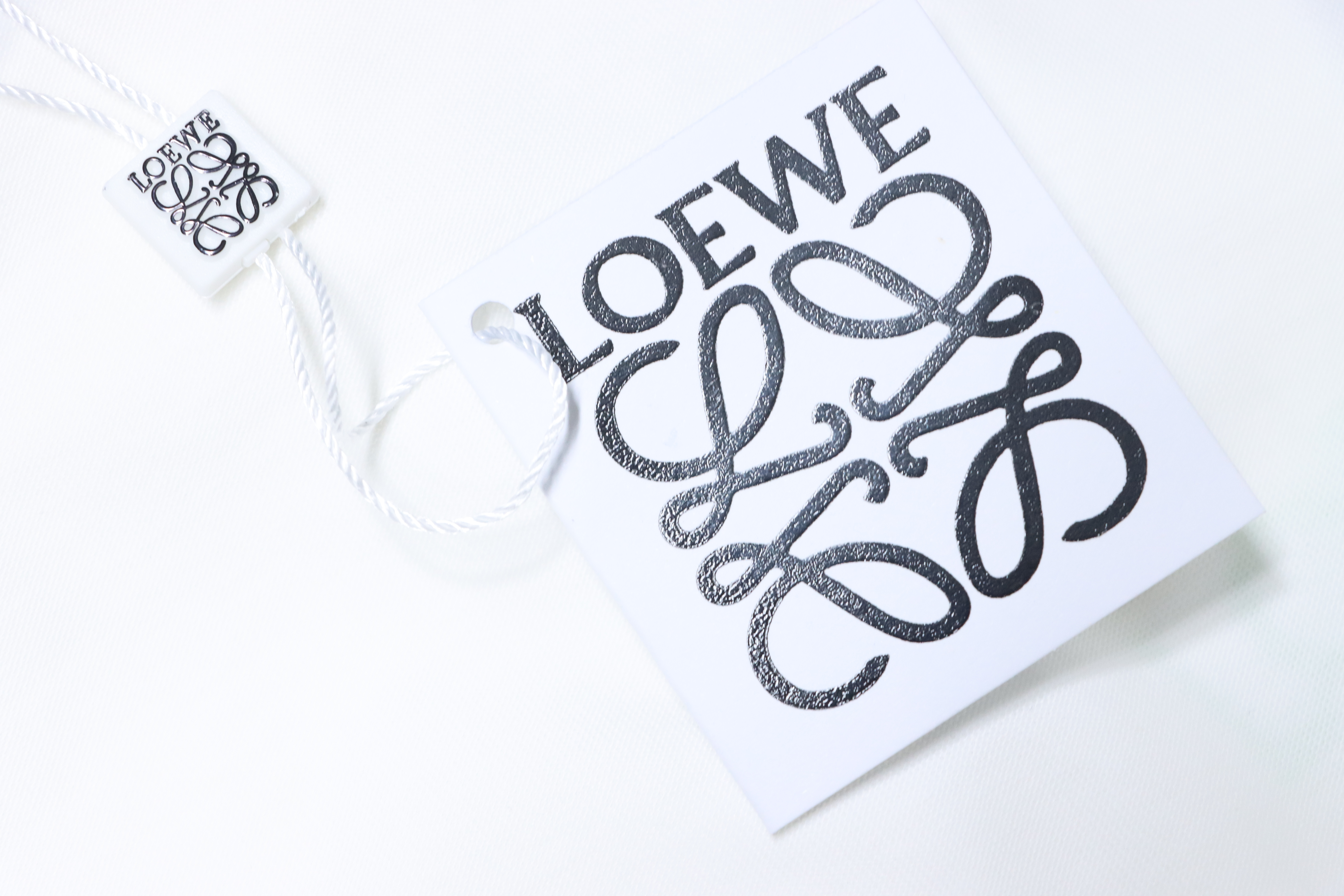 Loewe 25FW Cutout Logo Overlap Pocket Long Sleeve T-Shirt #1