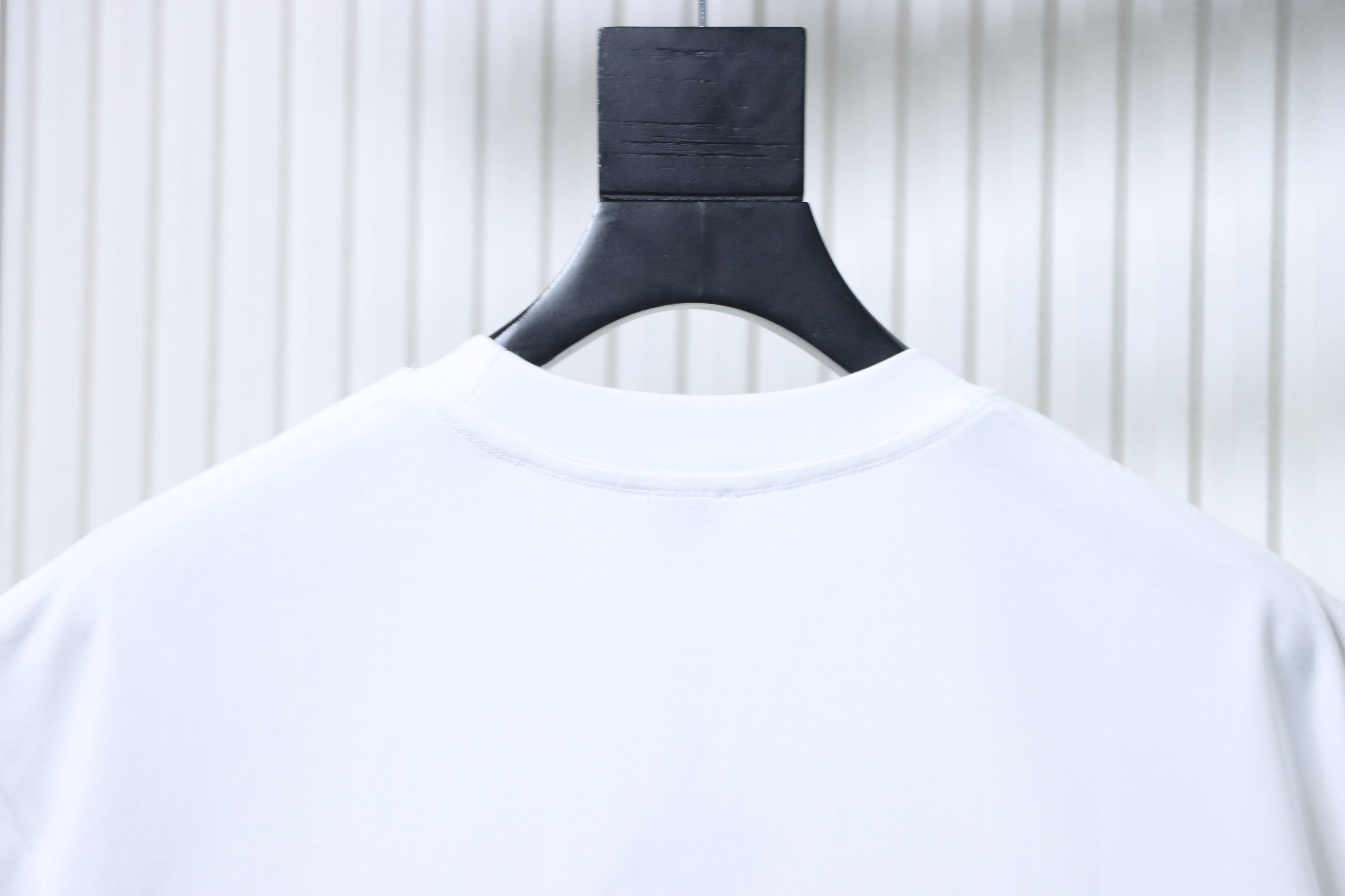 Loewe 25SS Suede Puff Print Logo Short Sleeve #1