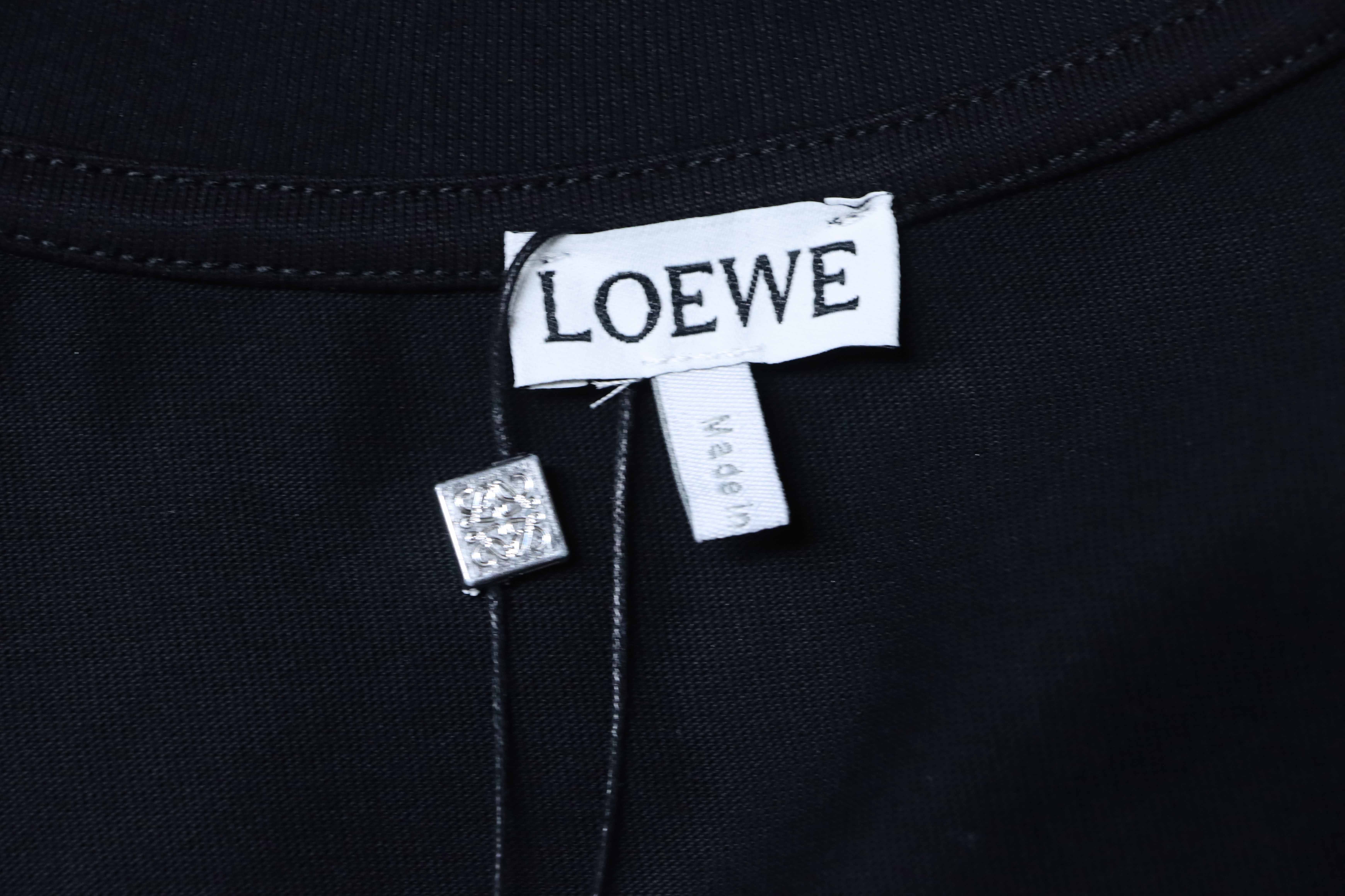 Loewe 25SS Suede Puff Print Logo Short Sleeve #2